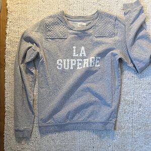 Sezane Gray 'La Superbe' Sweatshirt